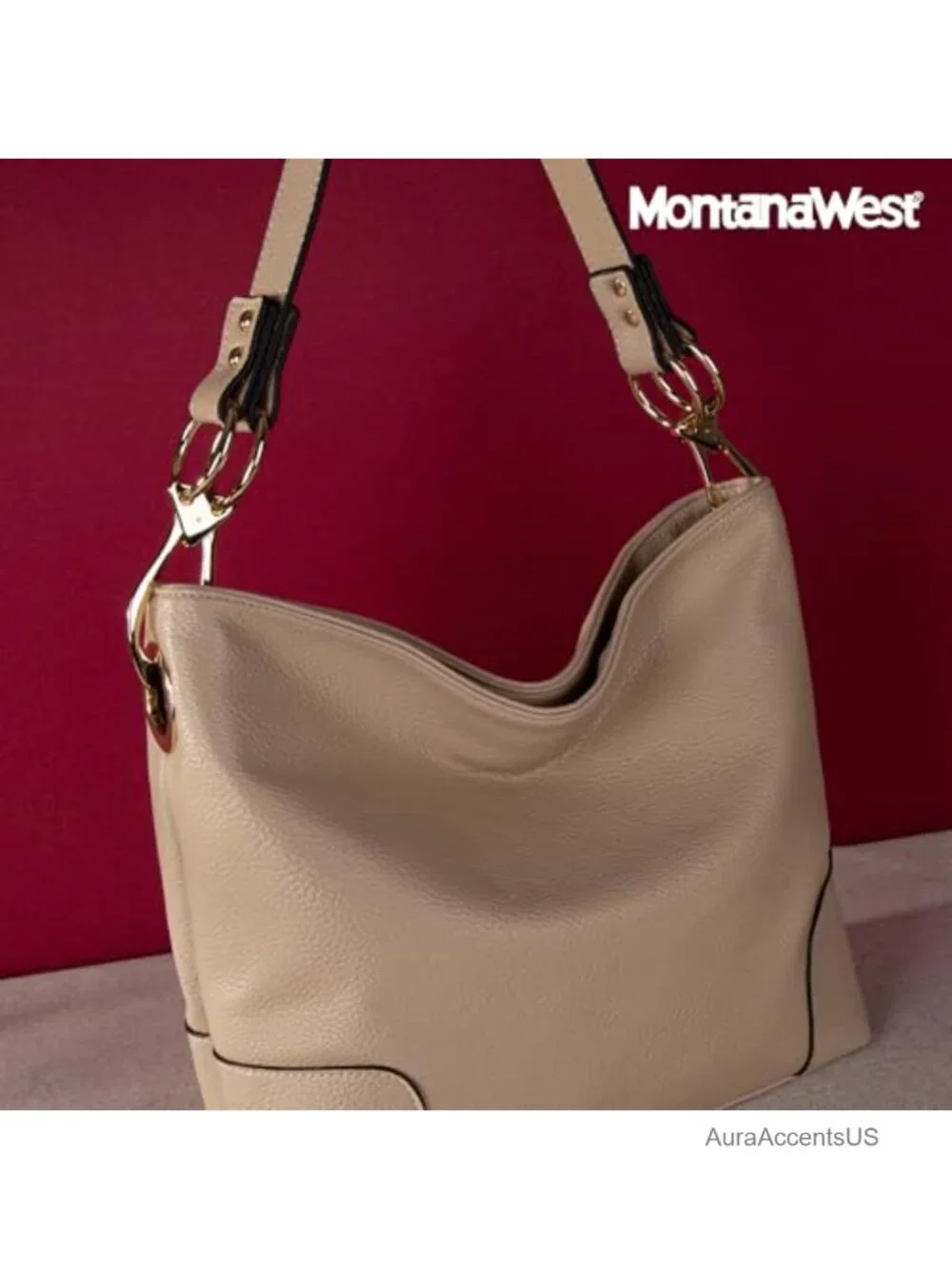 Faux Leather Hobo Bag for Women Large Shoulder Purse Slouchy Top Handle Satchel